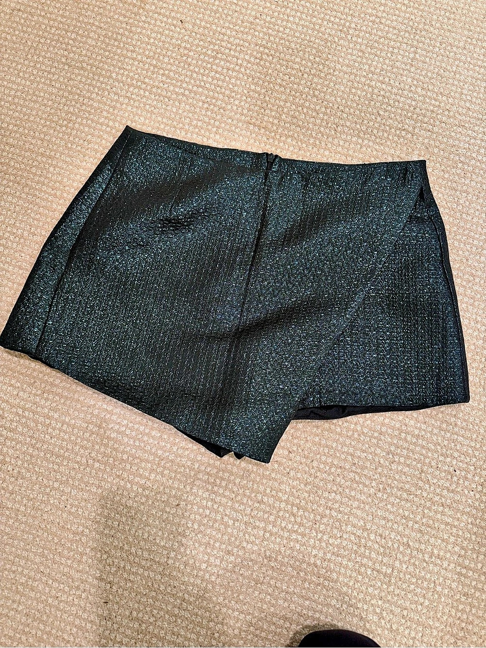 American Two Shot - Textured High Waist Skort - Like New - Unique Piece